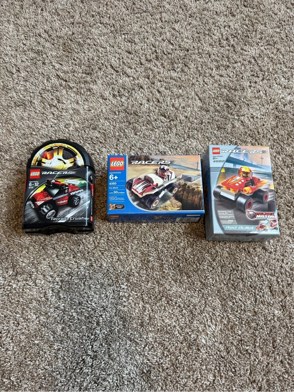LEGO Racers VTG Building Sets Lot of 3 NEW 4582 8350 8130 Unopened Cars Vehicles